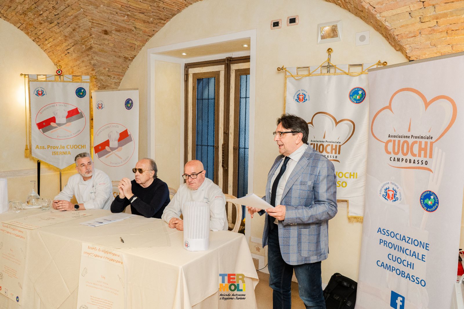 Accordo tra Cuochi di Puglia e Molise, in vista di un programma condiviso con l’Azienda Autonoma di Soggiorno e Turismo del Molise
