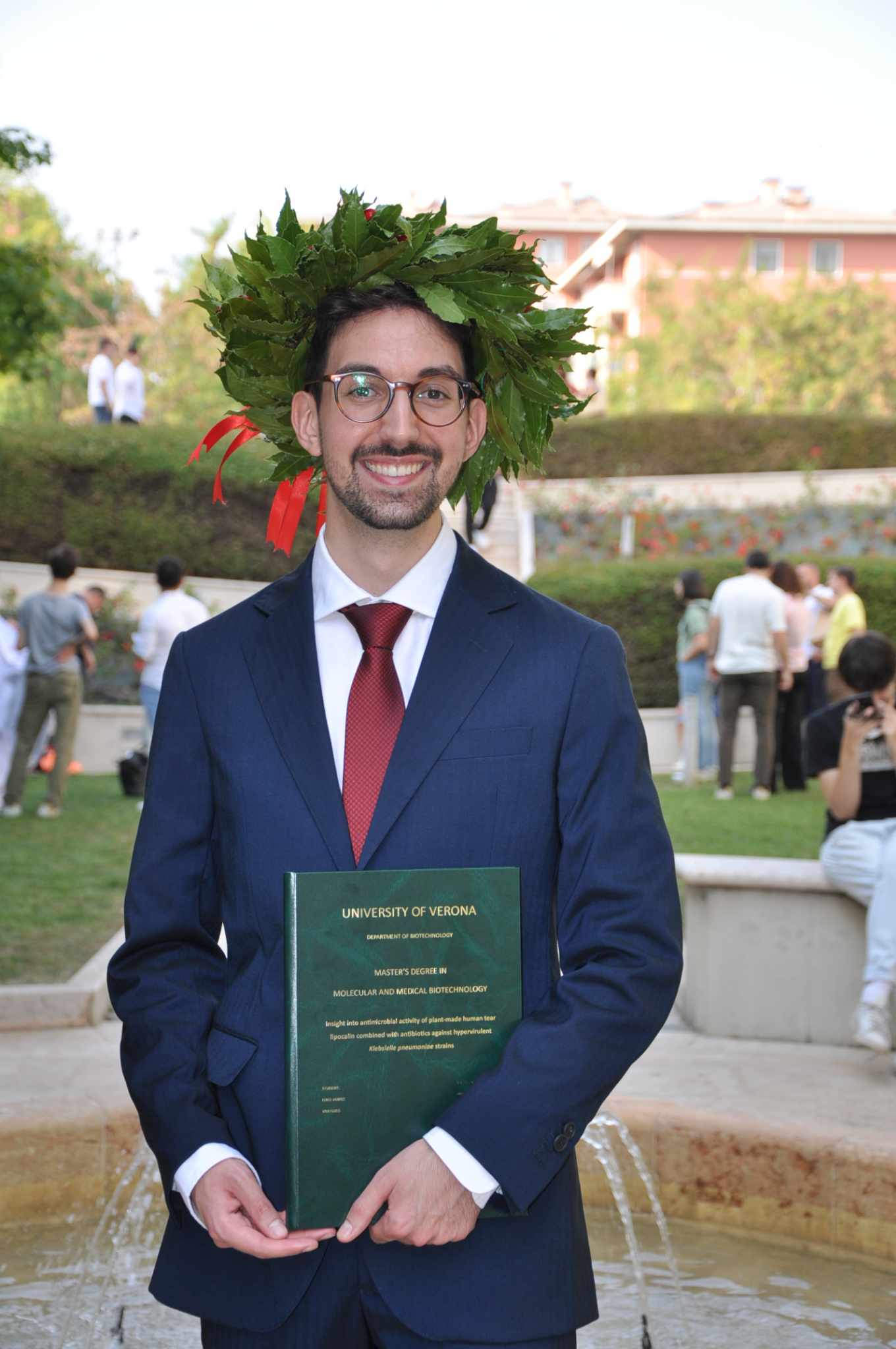 Castel di Sangro, Il dott. Luigi Ianiro fa il bis e consegue la laurea magistrale in Molecular and Medical Biotechnology