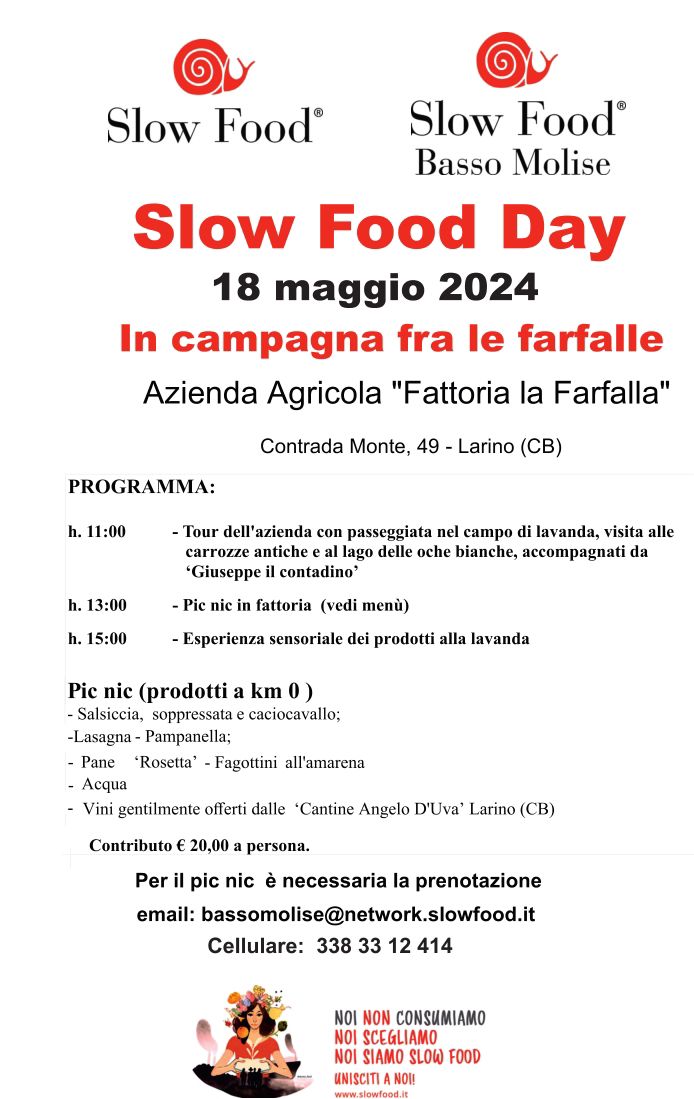 Slowfood day Larino Molise